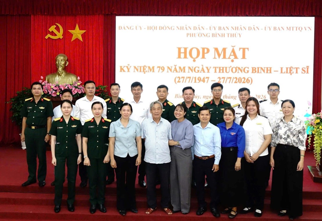 CẢNG VỤ HÀNG HẢI CẦN THƠ TỔ CHỨC CÁC HOẠT ĐỘNG TRI ÂN NHÂN KỶ NIỆM 79 NĂM NGÀY THƯƠNG BINH